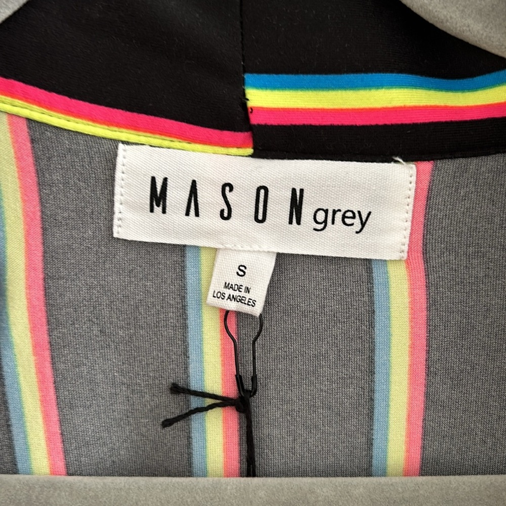 Mason Grey Robe Size S - Picture 6 of 14